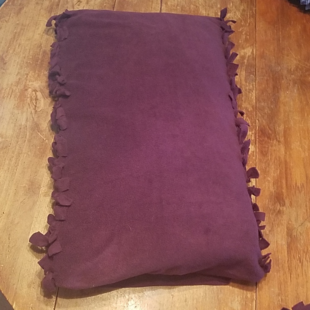Homemade Fleece Standard Pillow Sham